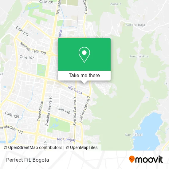 Perfect Fit map