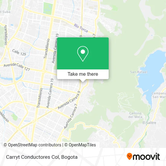 Carryt Conductores Col map