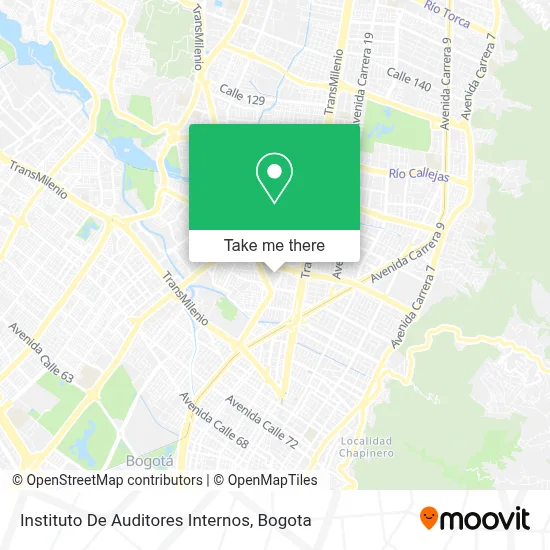 Instituto De Auditores Internos map
