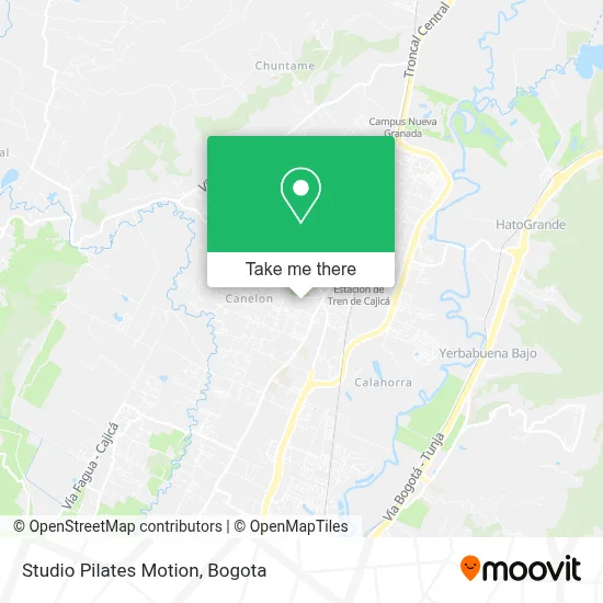 Studio Pilates Motion map