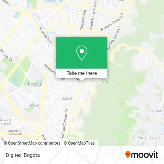Digitex map