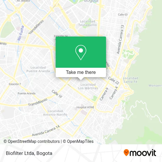 Biofilter Ltda map