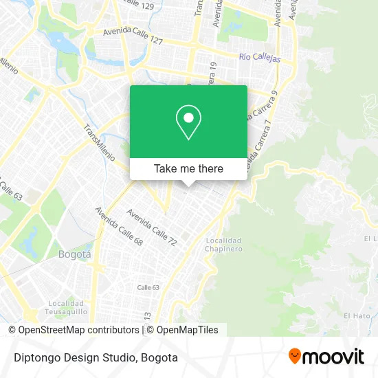 Diptongo Design Studio map