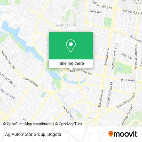 Ag Automotor Group map