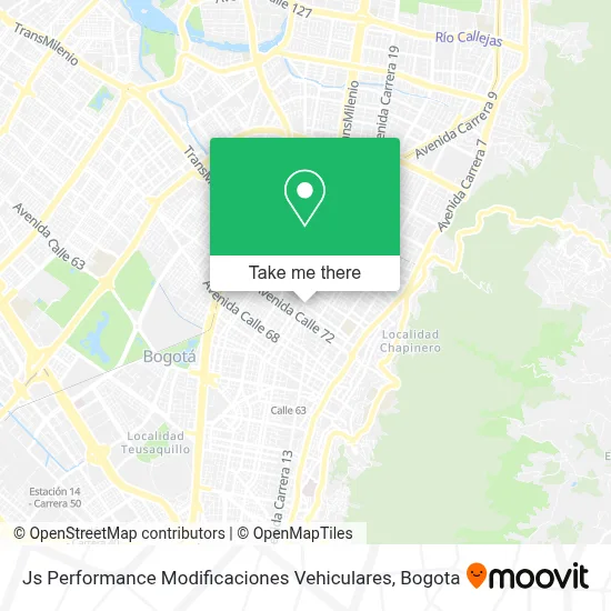 Js Performance Modificaciones Vehiculares map