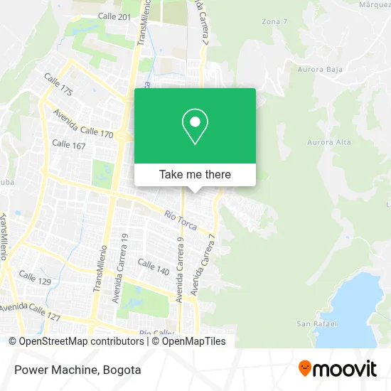 Power Machine map