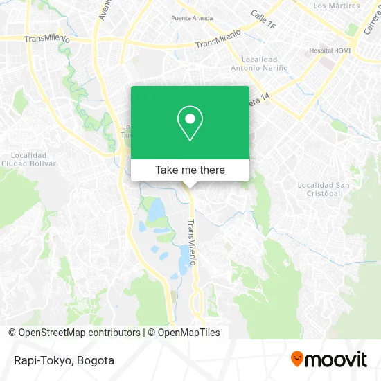 Mapa de Rapi-Tokyo