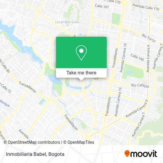 Inmobiliaria Babel map