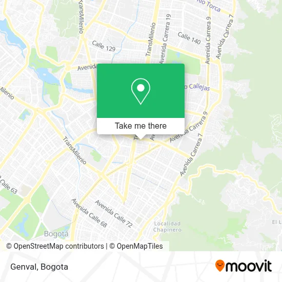 Genval map