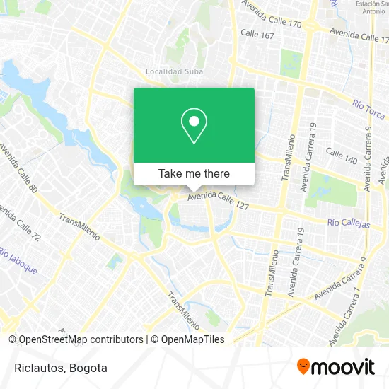Riclautos map