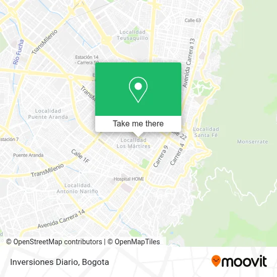 Inversiones Diario map