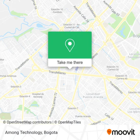 Among Technology map