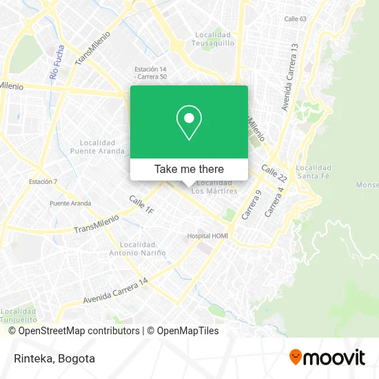 Rinteka map