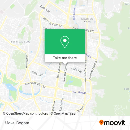Move map