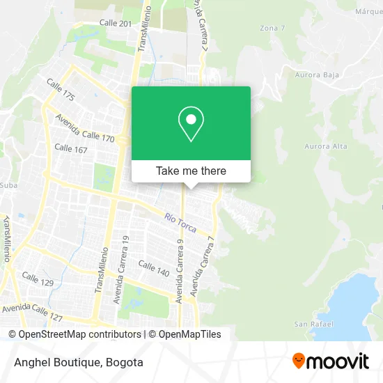 Anghel Boutique map