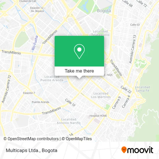 Multicaps Ltda. map