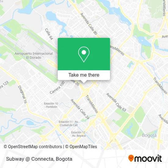 Subway @ Connecta map