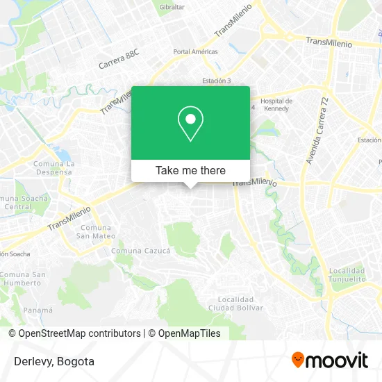 Derlevy map