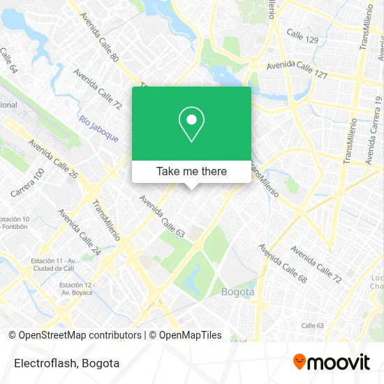Electroflash map