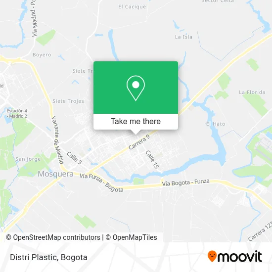 Distri Plastic map