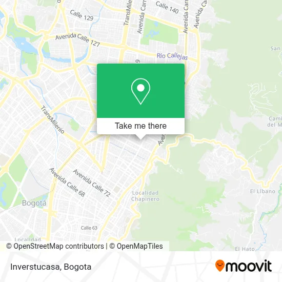Inverstucasa map