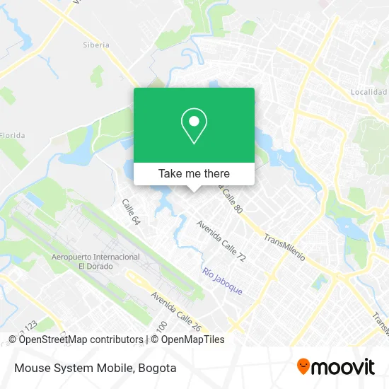 Mouse System Mobile map