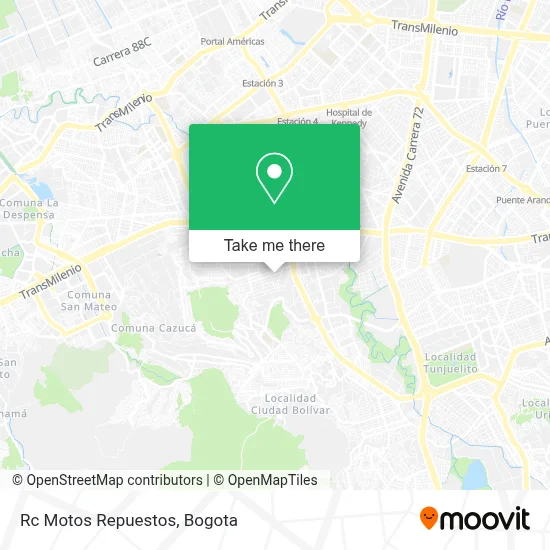 Rc Motos Repuestos map