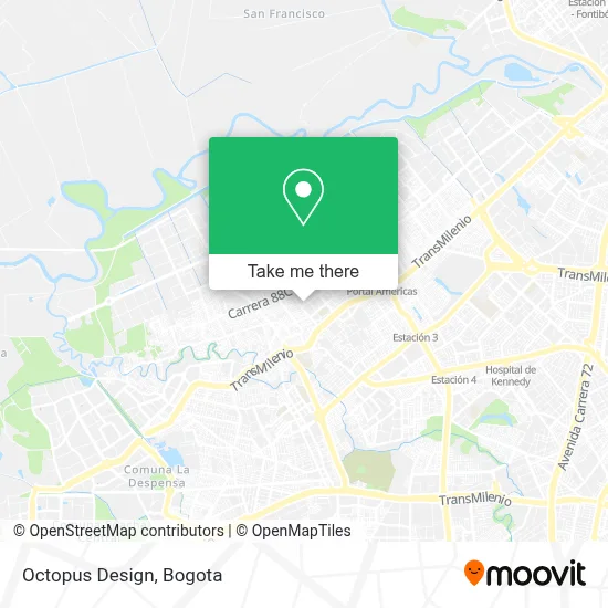 Octopus Design map