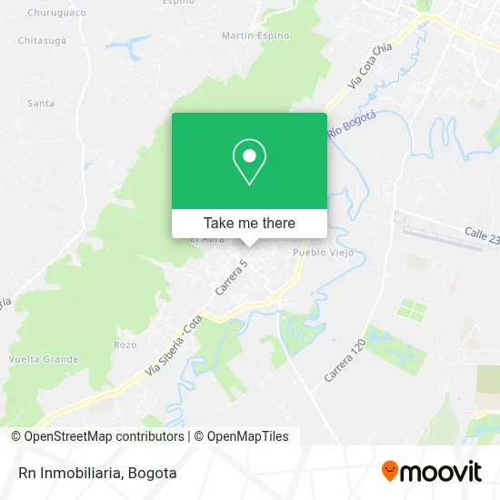 Rn Inmobiliaria map