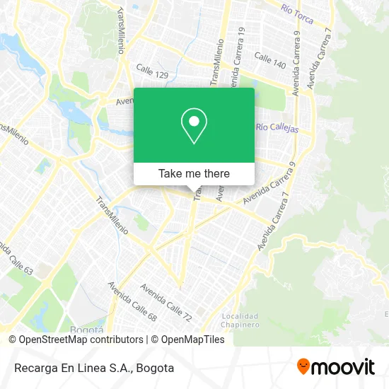 Recarga En Linea S.A. map