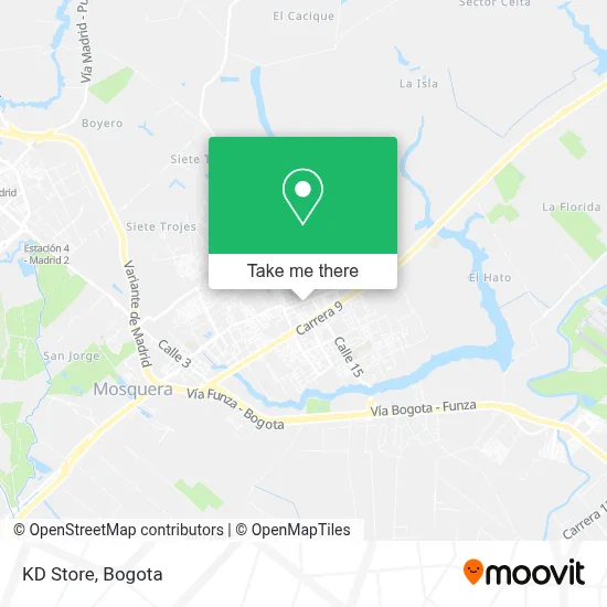 Kd Store map