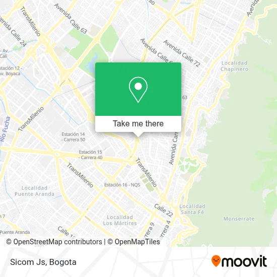 Sicom Js map