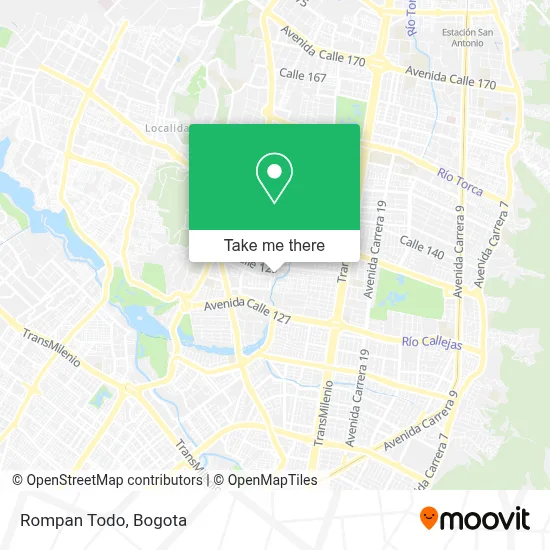 Rompan Todo map