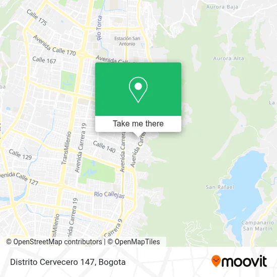 Distrito Cervecero 147 map