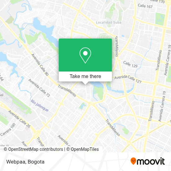 Webpaa map