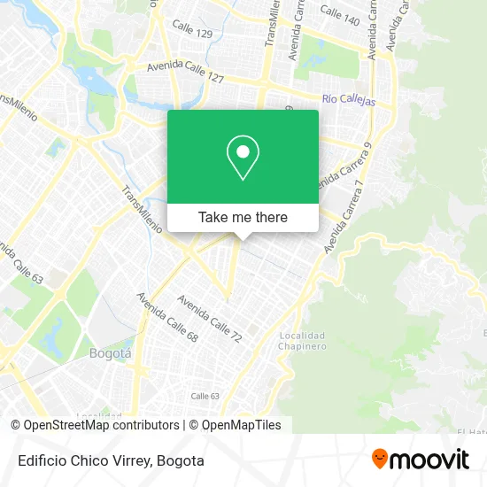 Edificio Chico Virrey map