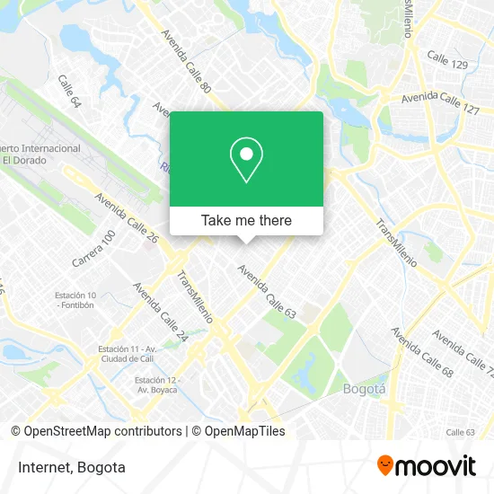 Internet map