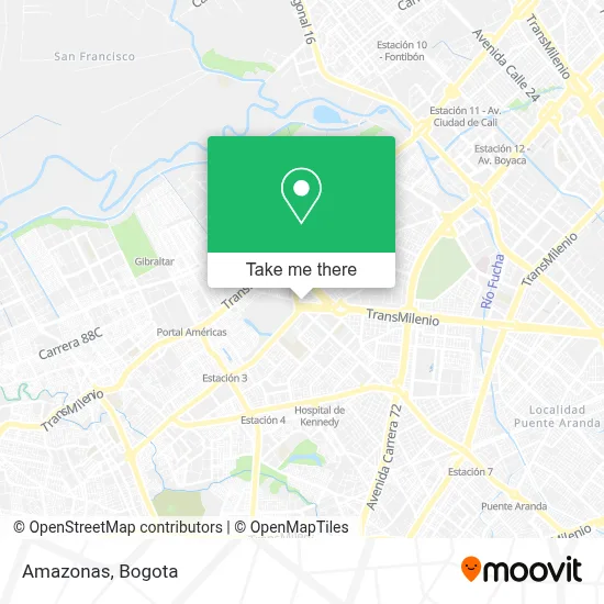 Amazonas map