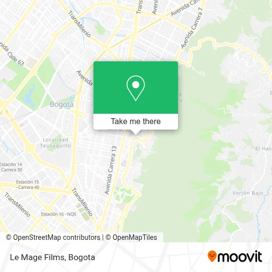 Le Mage Films map