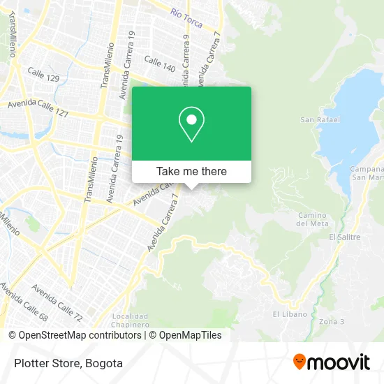 Plotter Store map