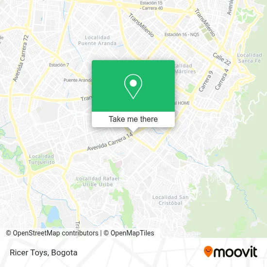 Ricer Toys map