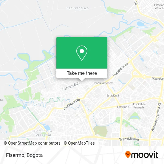 Fisermo map
