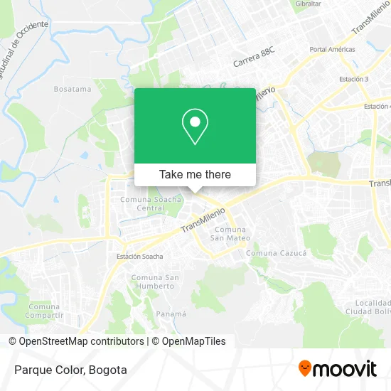 Parque Color map