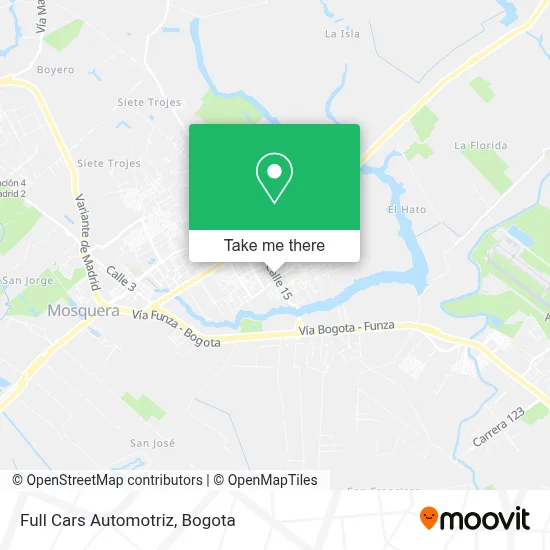 Full Cars Automotriz map