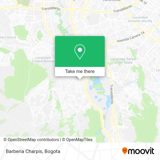 Barberia Charpis map