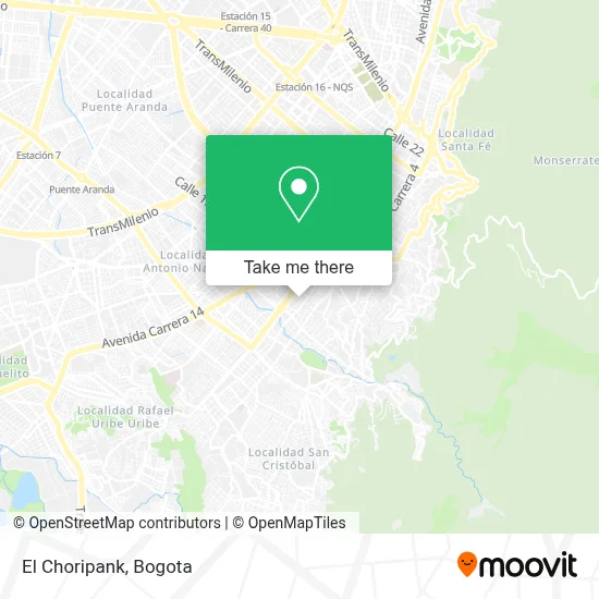 El Choripank map