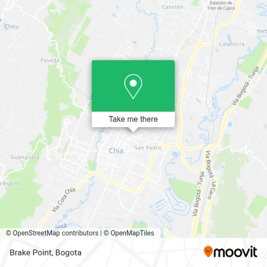 Brake Point map