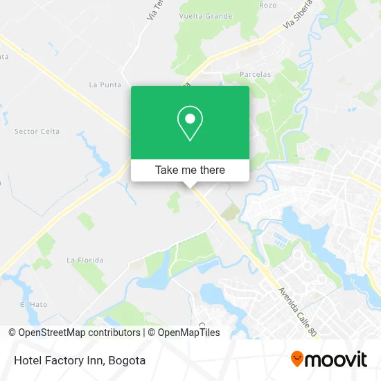 Hotel Factory Inn map