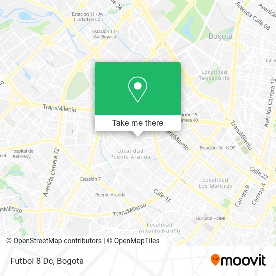 Futbol 8 Dc map