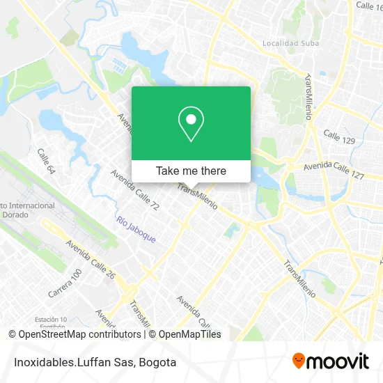 Inoxidables.Luffan Sas map